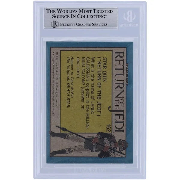 Deep Roy Signed 1983 Topps Return of the Jedi #162 | BAS Authenticated