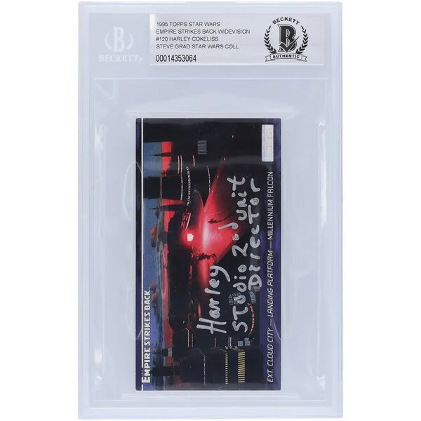 Harley Cokeliss Signed 1995 Topps Empire Strikes Back Widevision #120 | BGS 10
