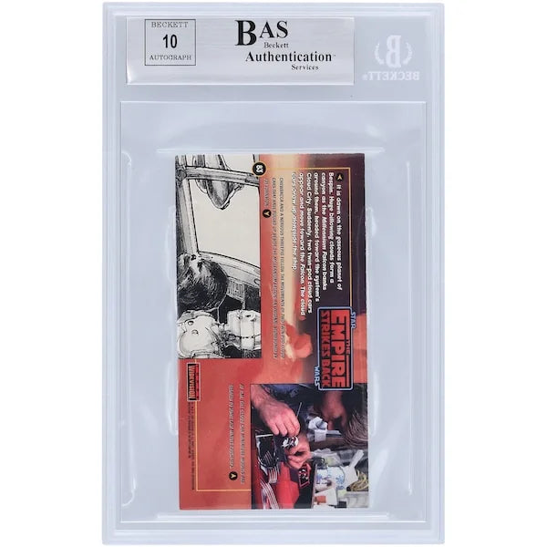 Harley Cokeliss Signed 1995 Topps Empire Strikes Back Widevision #83 | BGS 10