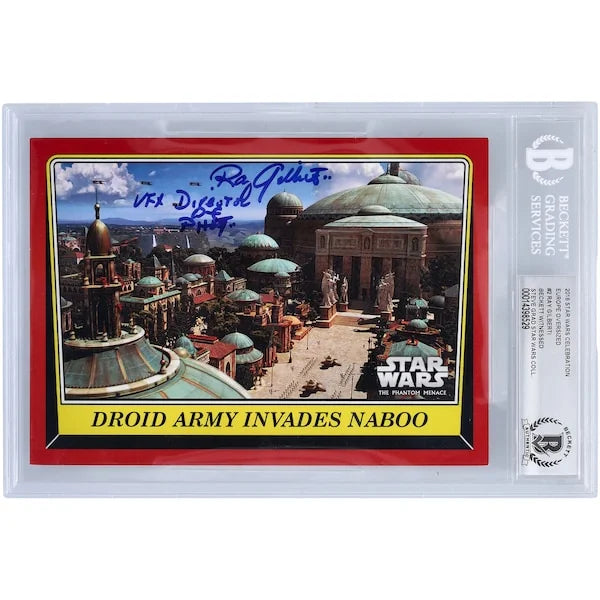 Ray Gilberti Signed 2016 Topps Star Wars Celebration Europe #2 Card | BGS Authenticated