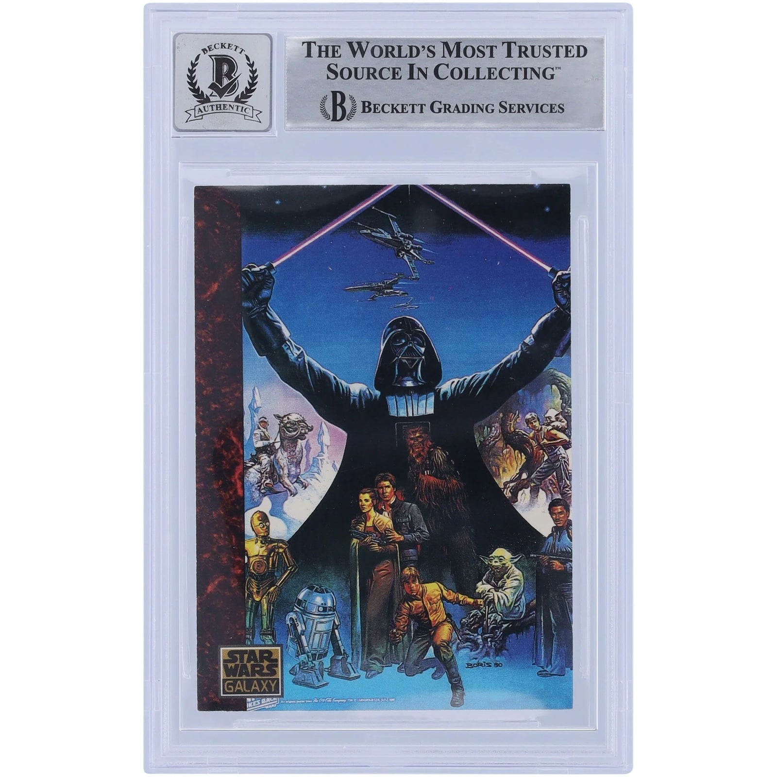 Irvin Kershner Signed 1993-95 Topps Galaxy #71 Card | Director Inscription