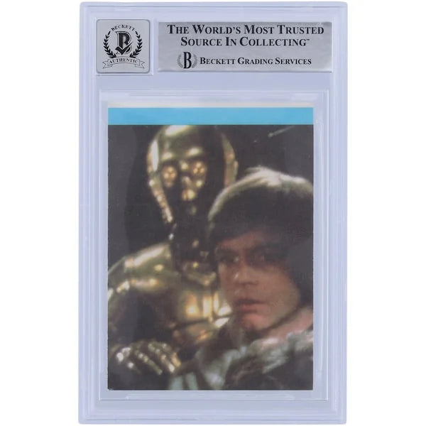 Mike Edmonds Signed 1983 Topps Return of the Jedi Sticker #2A | BGS 10