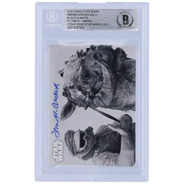 Tom St. Amand Signed 2019 Topps Empire Strikes Back #1 | BGS Authenticated