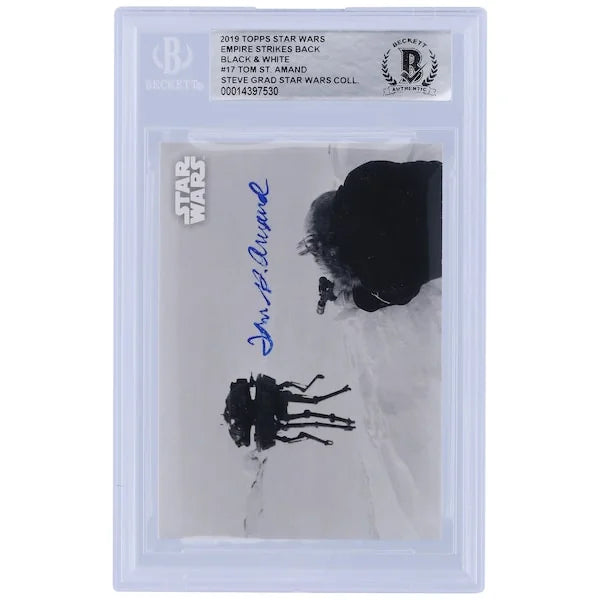 Tom St. Amand Signed 2019 Topps Empire Strikes Back Card #17 | BGS Authenticated
