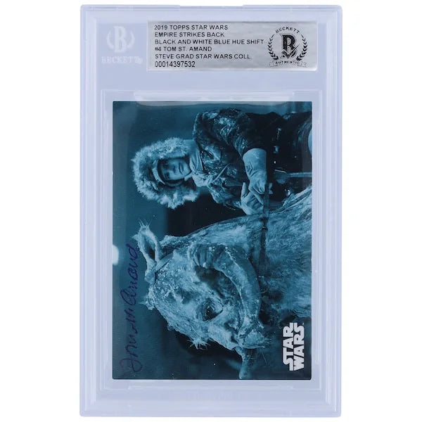 Tom St. Amand Signed 2019 Topps Empire Strikes Back Card #4 | BGS Authenticated