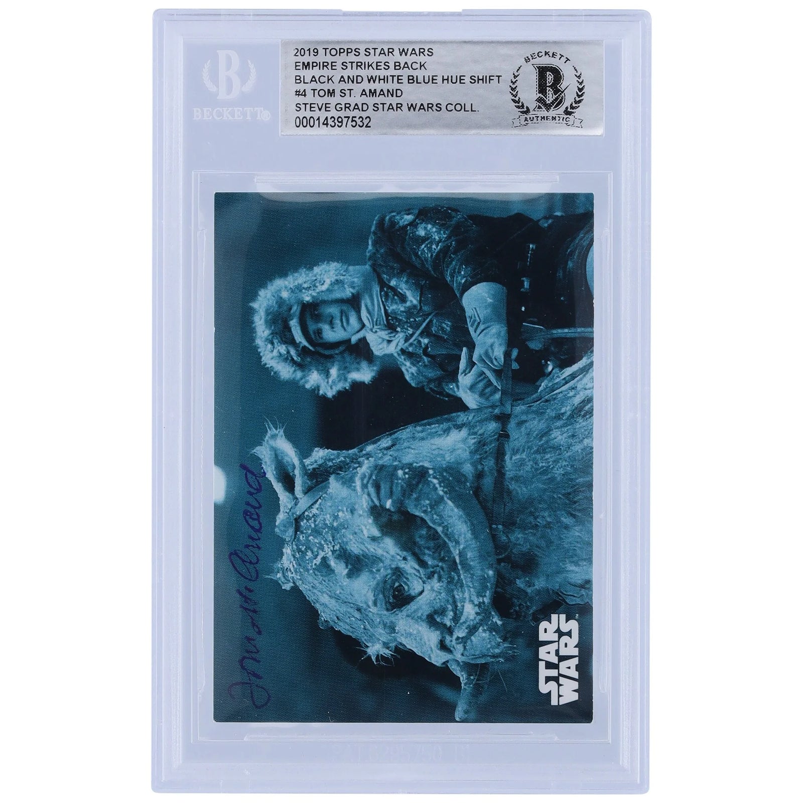 Tom St. Amand Signed 2019 Topps Empire Strikes Back Card #4 | BGS Authenticated