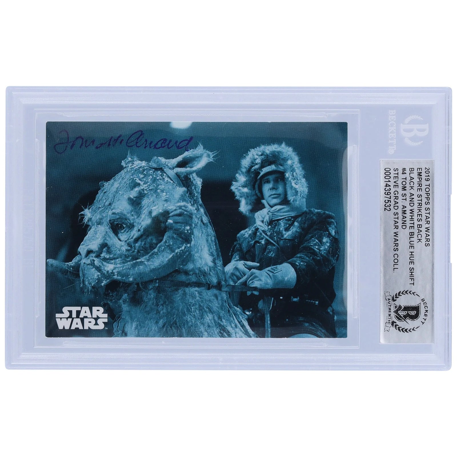 Tom St. Amand Signed 2019 Topps Empire Strikes Back Card #4 | BGS Authenticated