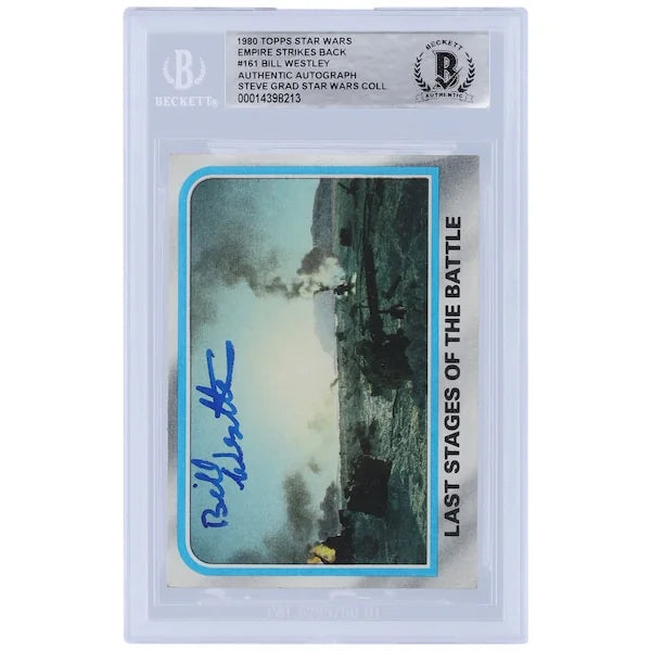 Bill Westley Signed 1980 Topps Empire Strikes Back #161 | BGS Authenticated