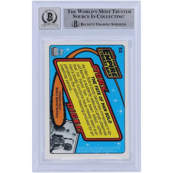 Alan Harris Signed 1999 Topps Chrome Archives #52 | BGS 10 Carbonite Body