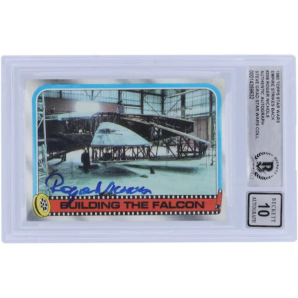 Roger Nichols Signed 1980 Topps Empire Strikes Back #258 | BGS 10