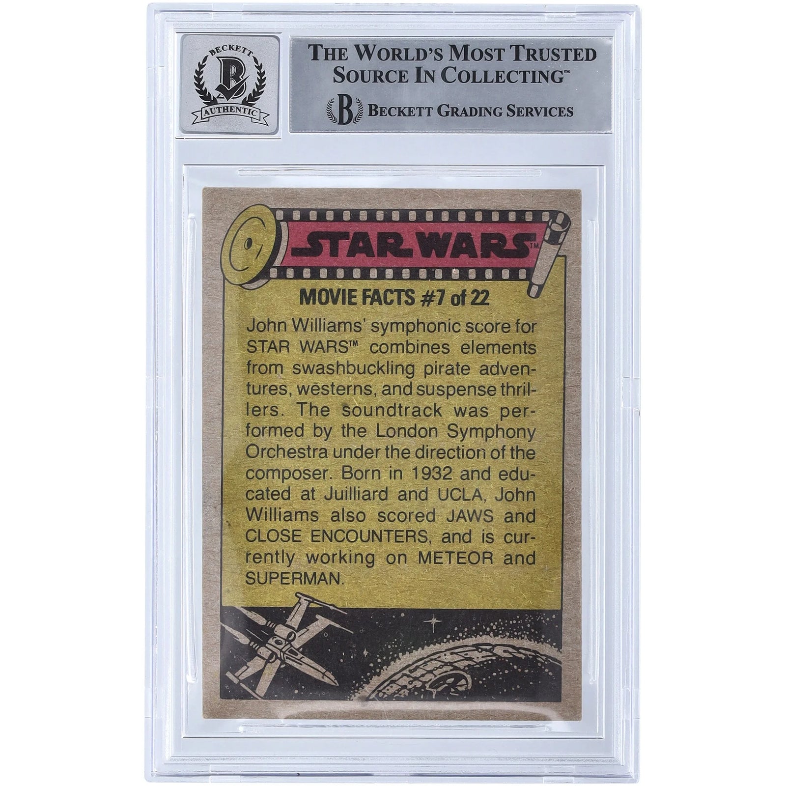 Mark Hamill Signed 1977 Topps Star Wars #300 Card | BGS Authenticated 10