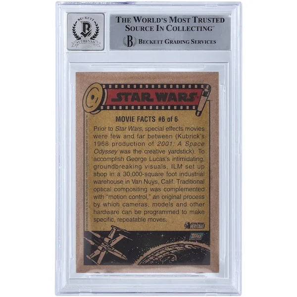Peter Mayhew Signed 2004 Topps Heritage #12 Card | BGS 10 Chewbacca