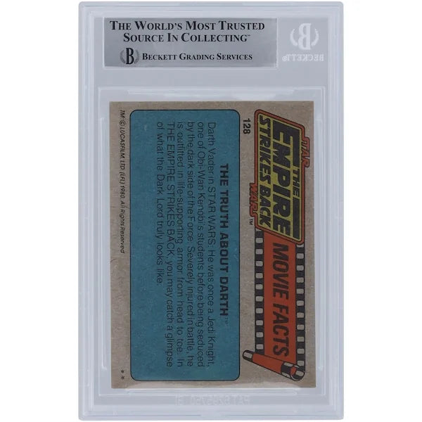 Colin Skeaping Signed 1980 Topps Empire Strikes Back #128 | Luke's Stunt Double