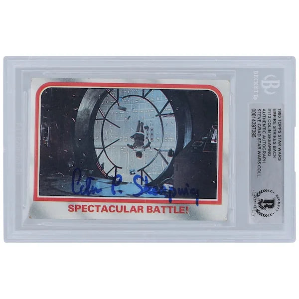 Colin Skeaping Signed 1980 Topps Empire Strikes Back #113 | BGS Authenticated