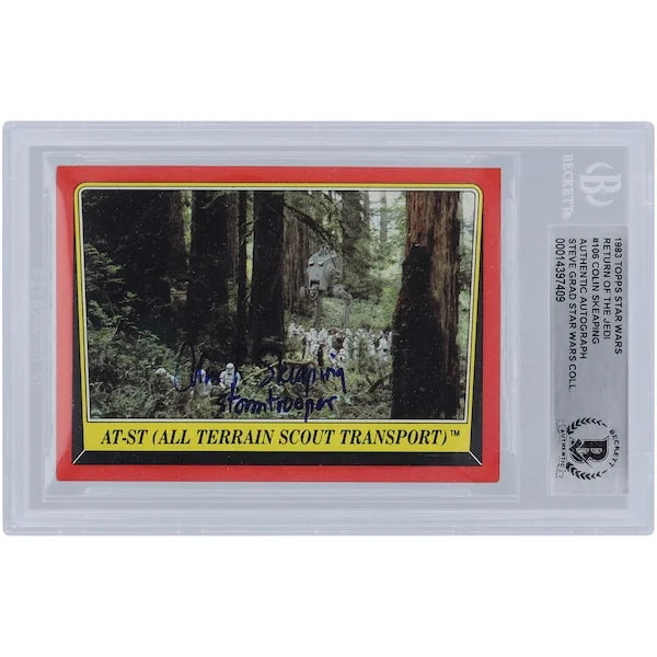 Colin Skeaping Signed 1983 Topps Return of the Jedi #106 | BGS Authenticated