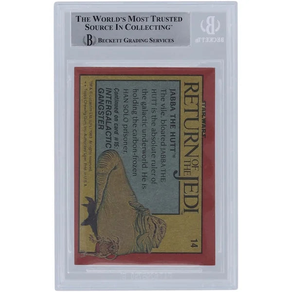Phil Tippett Signed 1983 Topps Return of the Jedi #14 Card | BGS Authenticated