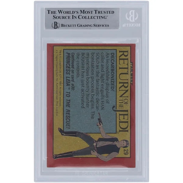 Phil Tippett Signed 1983 Topps Return of the Jedi #29 Card | BGS Authenticated