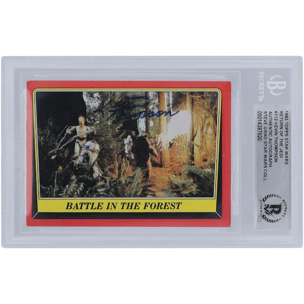 Kevin Thompson Signed 1983 Topps Return of the Jedi #112 Card | BGS Authenticated