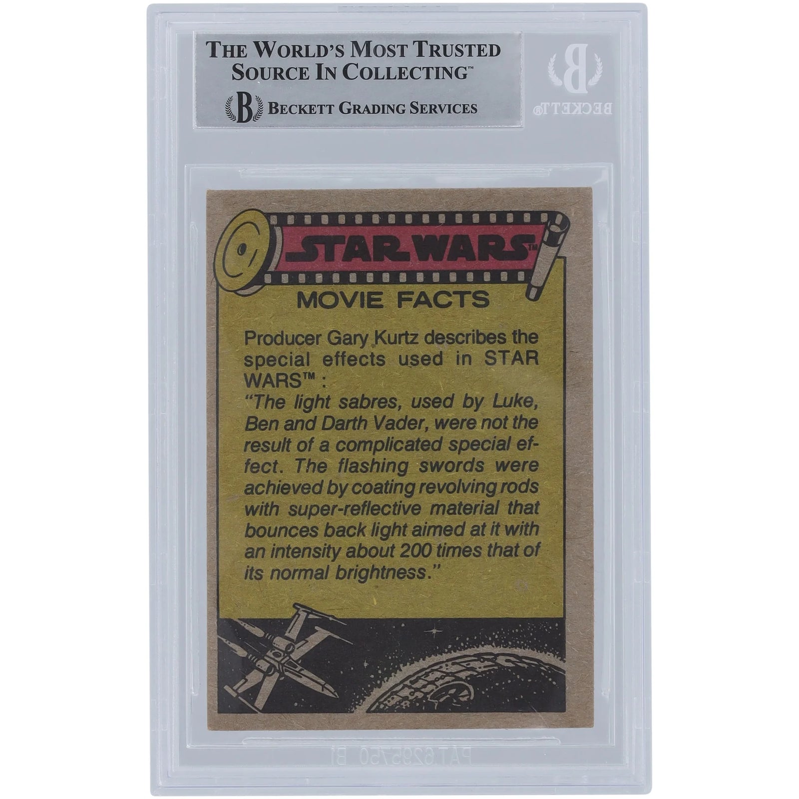 Peter Shillingford Signed 1977 Topps Star Wars #95 Card | BGS Authenticated