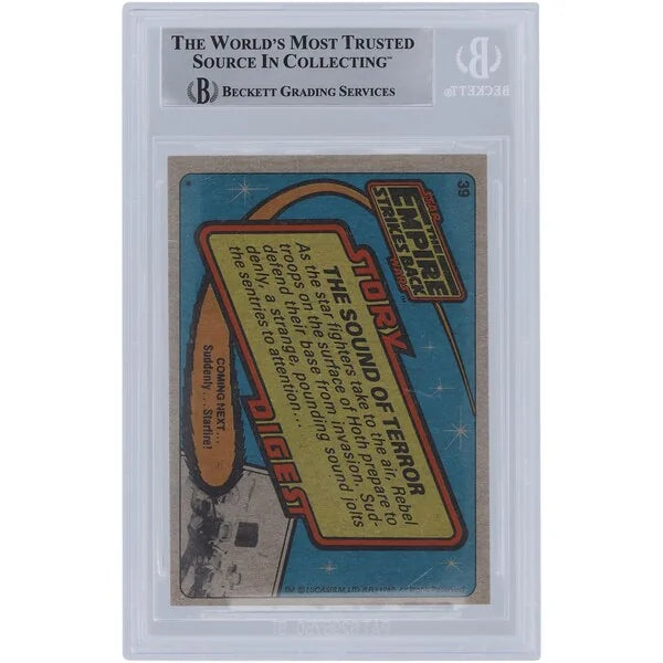 Alan Tomkins Signed 1980 Topps Empire Strikes Back #39 | BGS Authenticated