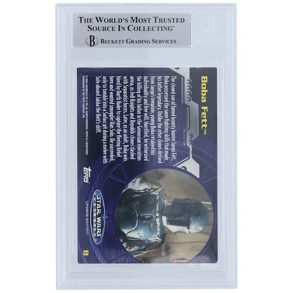 Jeremy Bulloch & Jason Wingreen Signed 2006 Topps Star Wars Evolution Update #8 | Boba Fet