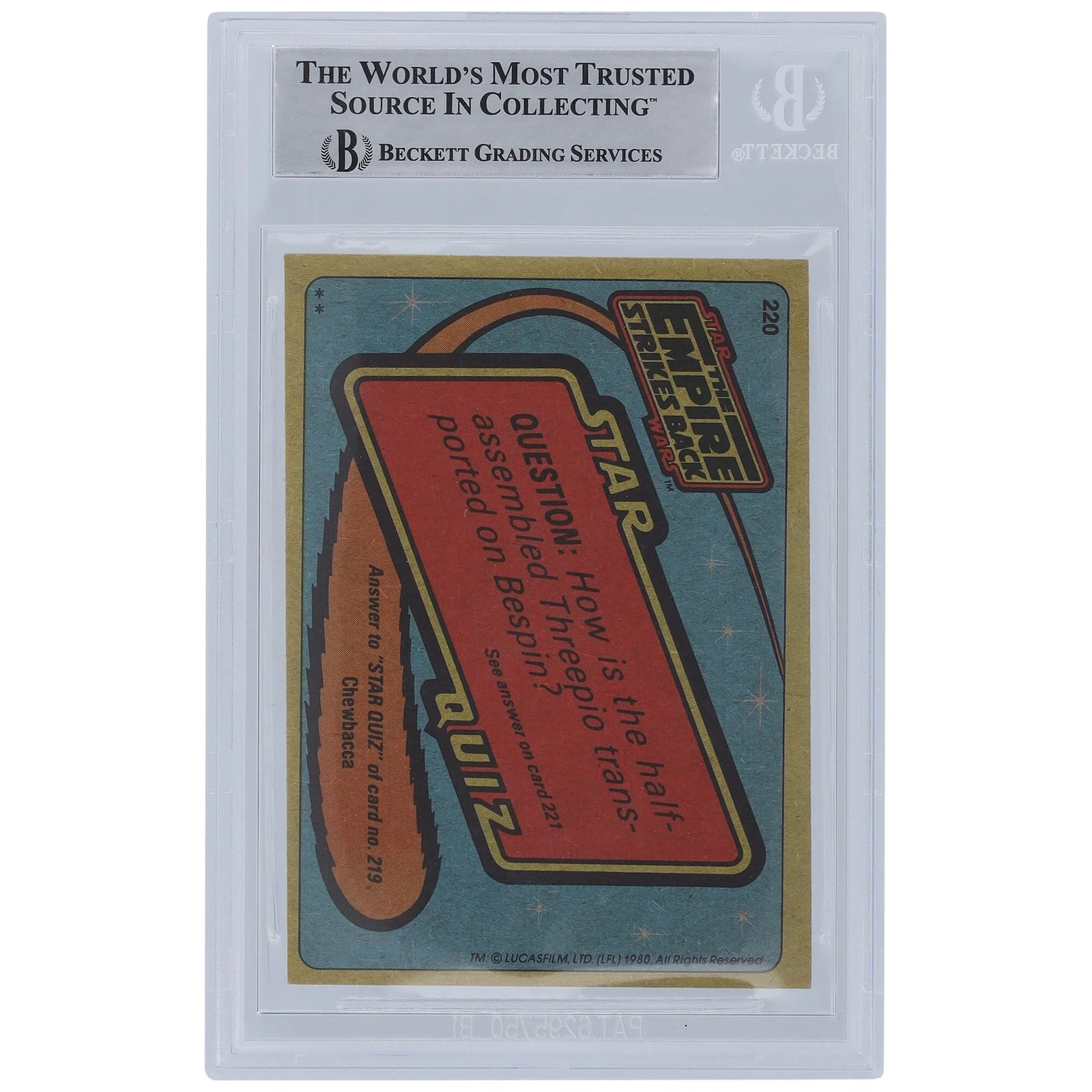Jeremy Bulloch and Jason Wingreen Signed 1980 Topps Empire Strikes Back #220 | Boba's Voic