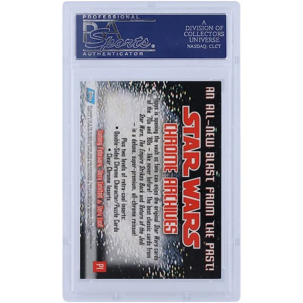 David Prowse and James Earl Jones Signed 1999 Topps Chrome Empire Strikes Back Card | Dart