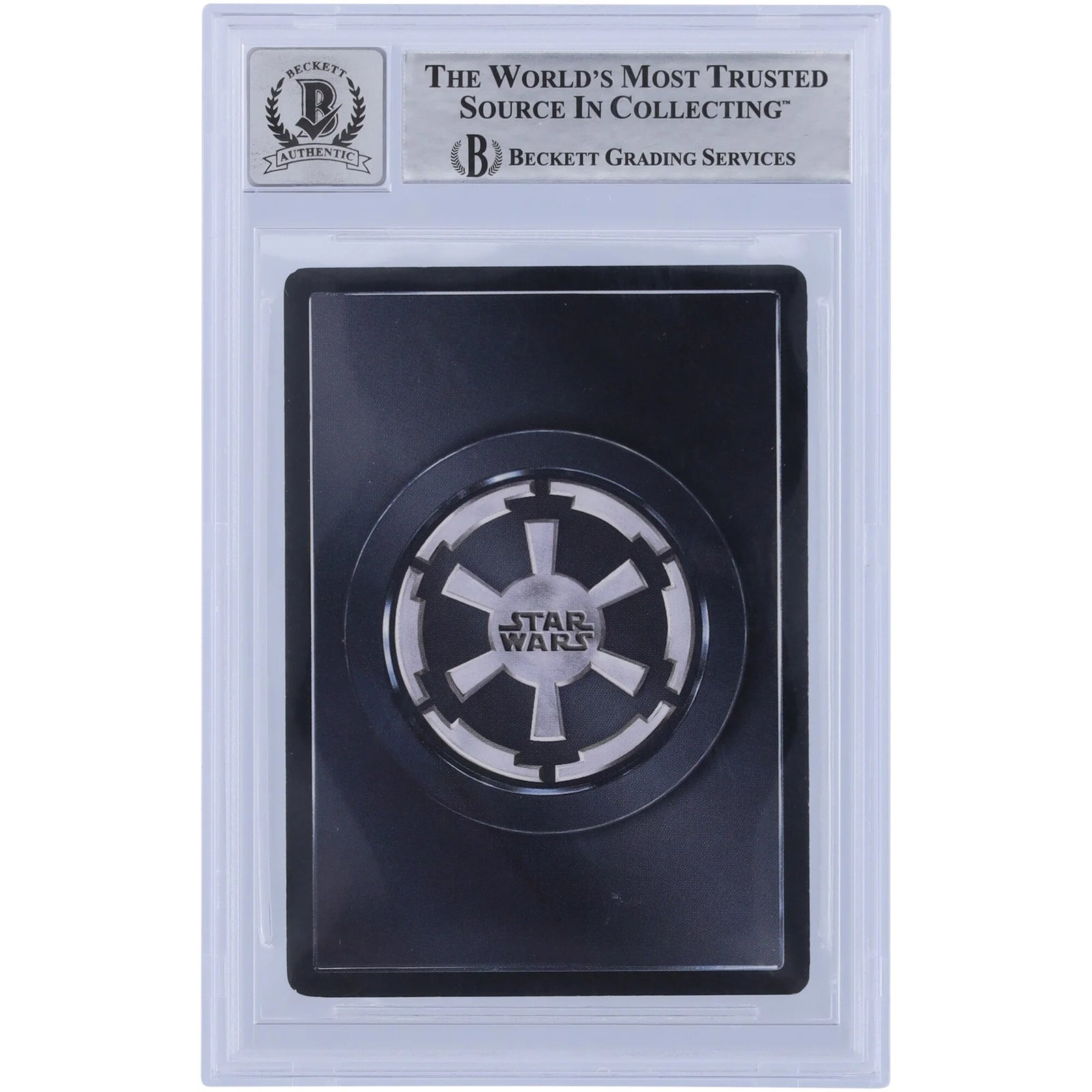 David Prowse and James Earl Jones Signed 1997 CCG Cloud City #87 Card | BGS 10