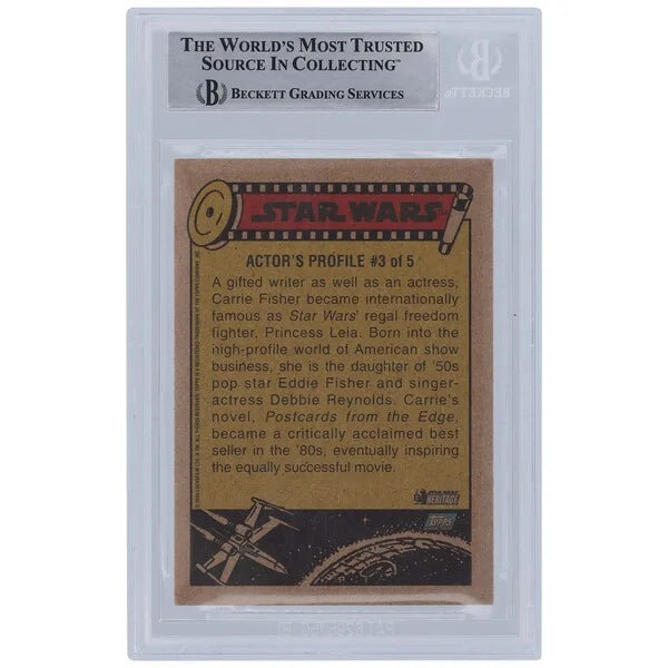 David Prowse and James Earl Jones Signed 2004 Topps Heritage #15 Card | Darth Vader Inscri