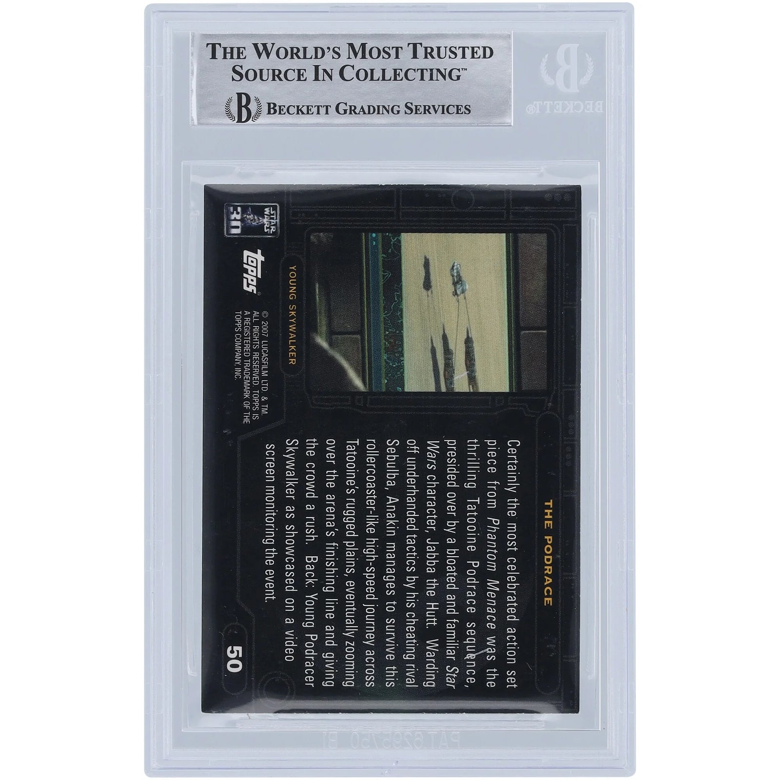 Ray Gilberti & John Goodson Signed 2007 Topps 30th Anniversary #50 Card | BGS Authenticate