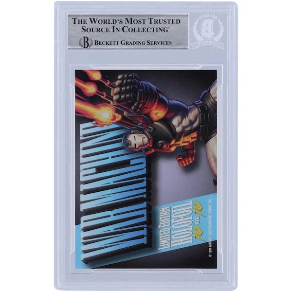 Don Cheadle Signed 1994 Marvel Masterpieces War Machine #10 | Holofoil Silver
