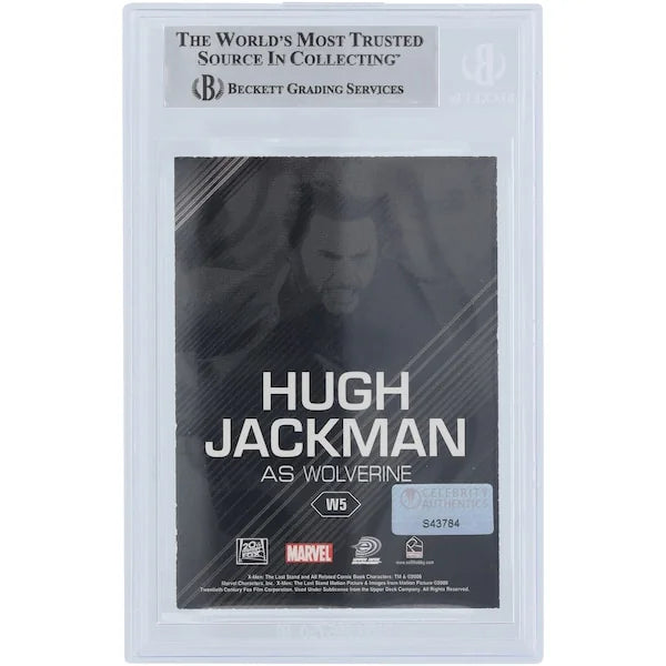 Hugh Jackman Signed 2006 X-Men The Last Stand Card #W5 | Beckett Authenticated