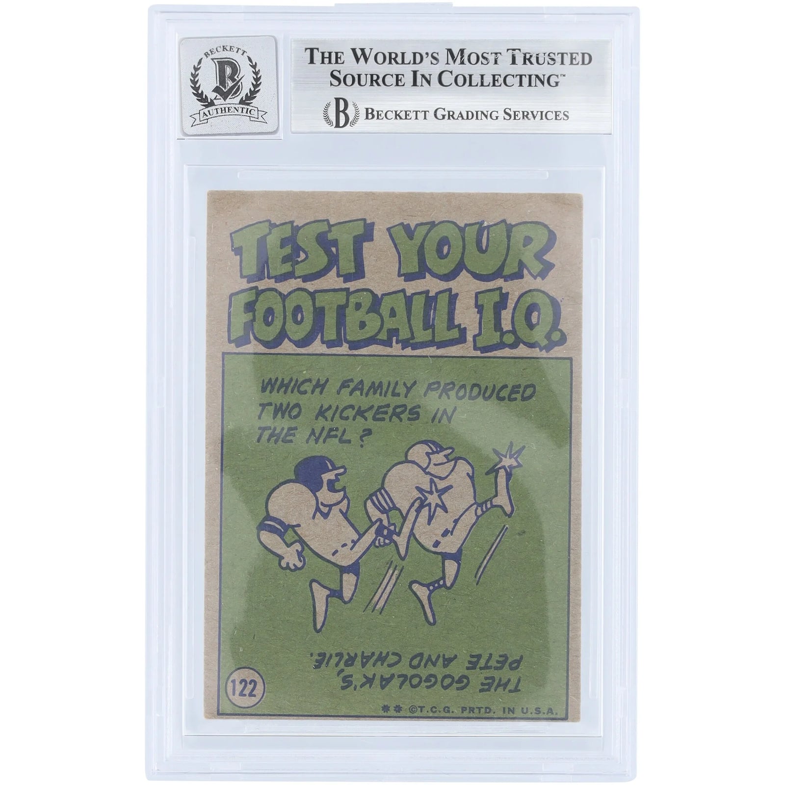 Roger Staubach Signed 1972 Topps Pro Action #122 Rookie Card | Beckett 10
