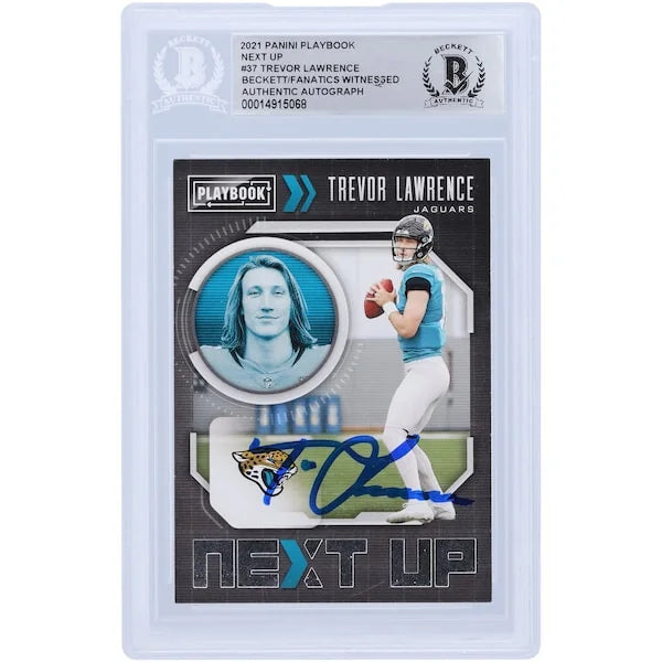 Trevor Lawrence Signed 2021 Panini Playbook Rookie Card | Beckett Authenticated