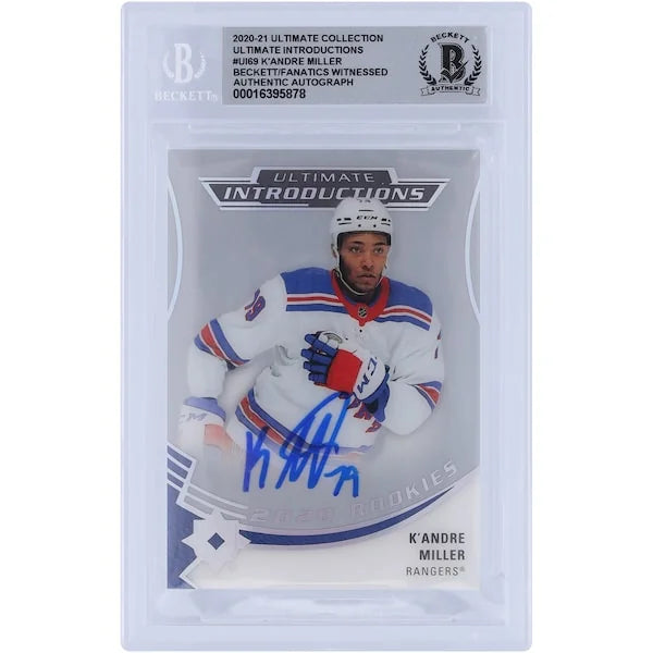 K'Andre Miller Signed 2020-21 Upper Deck Ultimate Collection Rookie Card | Beckett 10