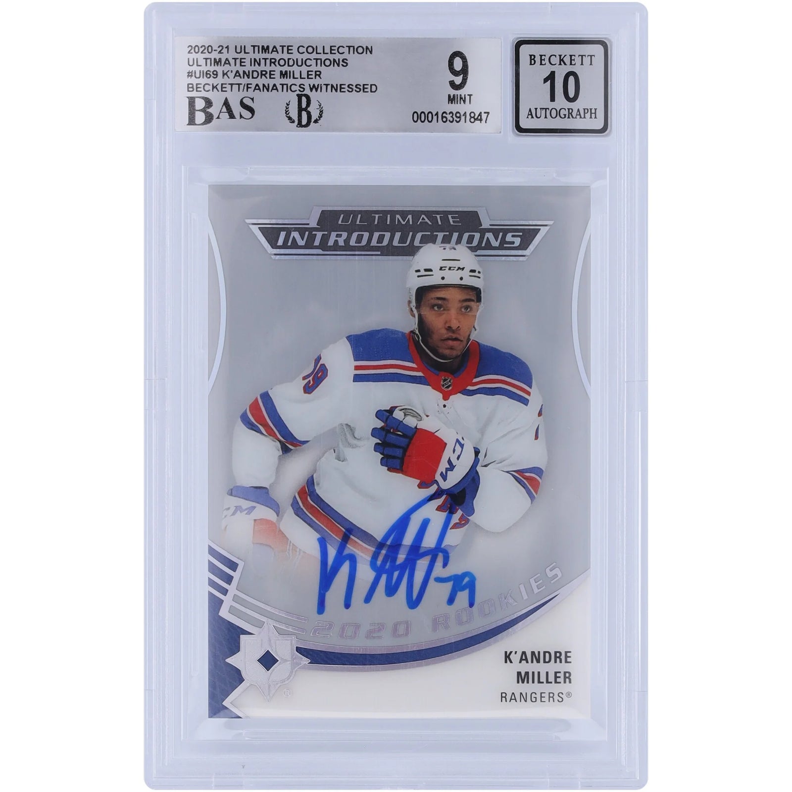 K'Andre Miller Signed 2020-21 Upper Deck Ultimate Collection Rookie Card | Beckett Authent