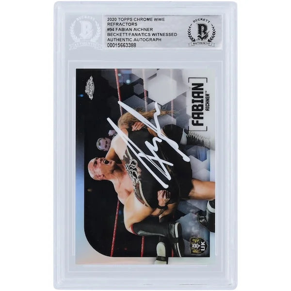 Giovanni Vinci Signed 2020 Topps Chrome Refractors #94 | Beckett Authenticated