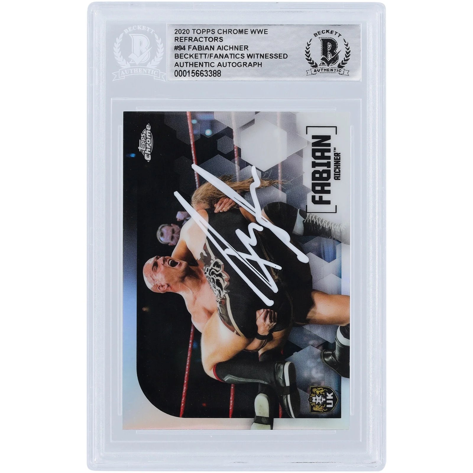 Giovanni Vinci Signed 2020 Topps Chrome Refractors #94 | Beckett Authenticated