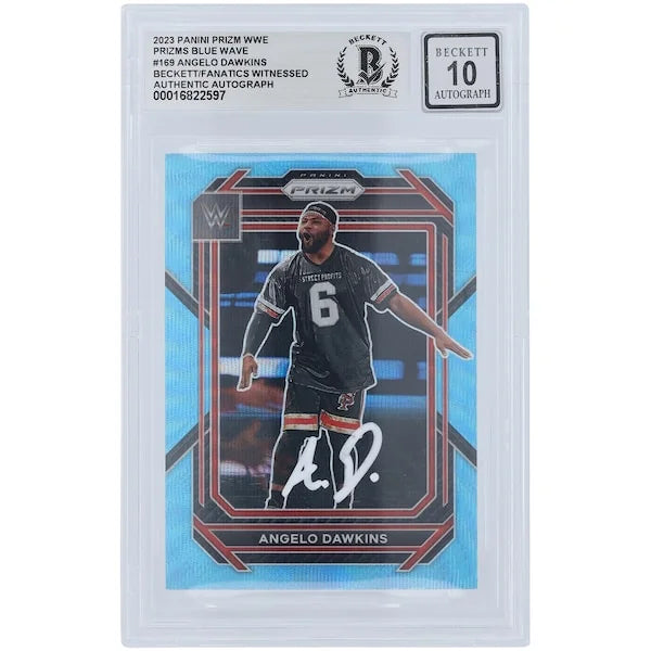 Angelo Dawkins Signed 2023 Panini Prizm #169 Card | Beckett 10