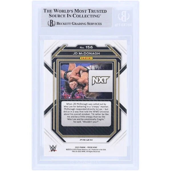 JD McDonagh Signed 2023 Panini Prizm Silver Prizm #156 | Beckett Authenticated