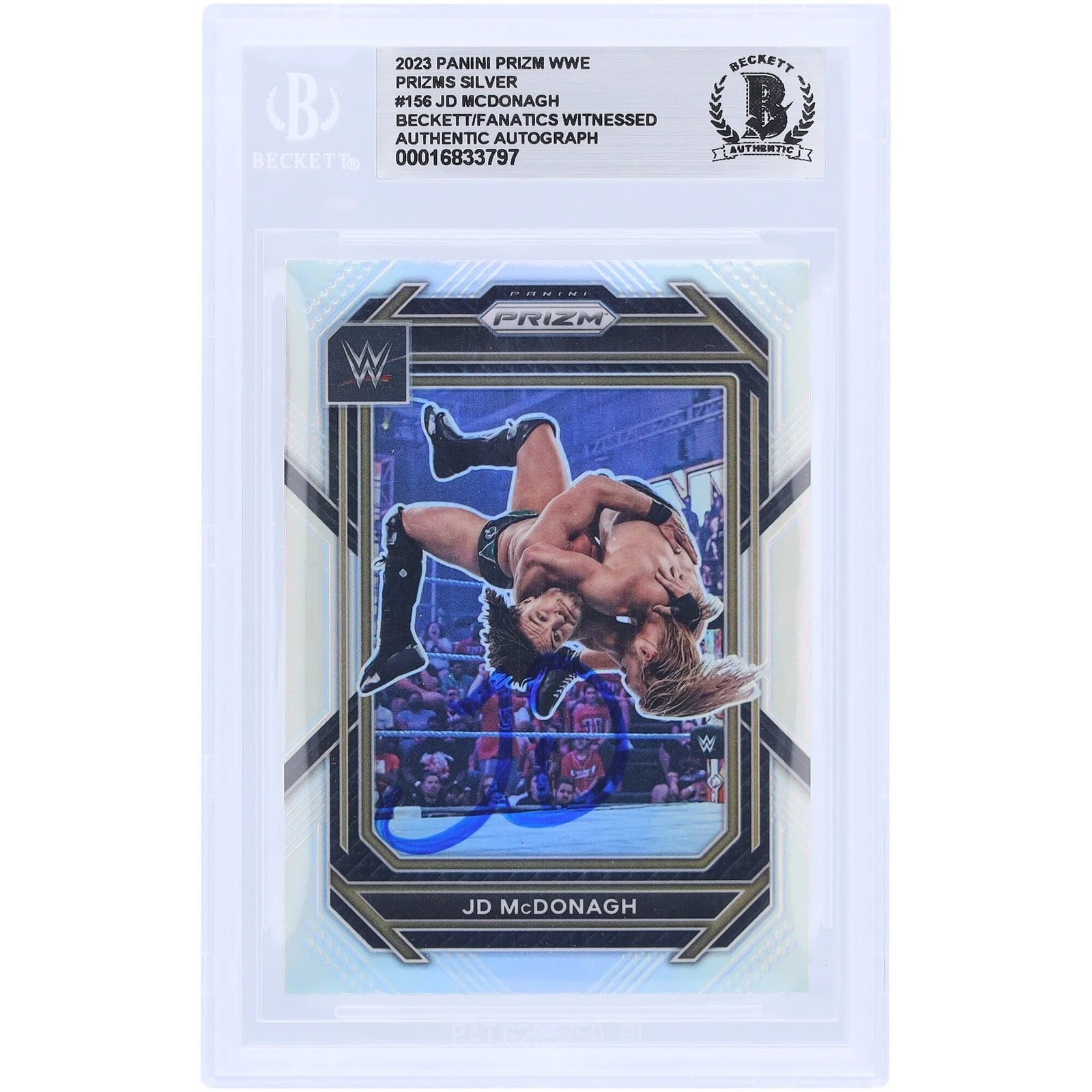 JD McDonagh Signed 2023 Panini Prizm Silver Prizm #156 | Beckett Authenticated