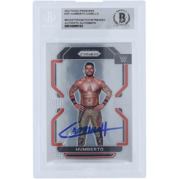 Humberto Carrillo Signed 2022 Panini Prizm #157 Card | Beckett Authenticated