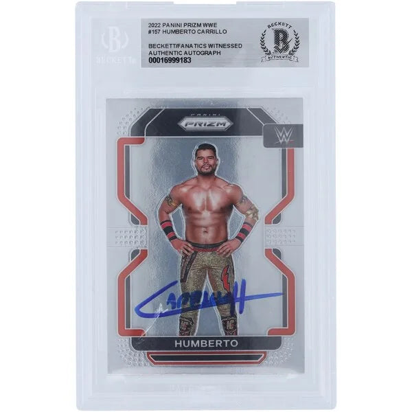 Humberto Carrillo Signed 2022 Panini Prizm #157 Card | Beckett Authenticated