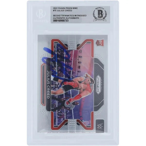 Julius Creed Signed 2022 Panini Prizm #75 Rookie Card | Beckett Authenticated