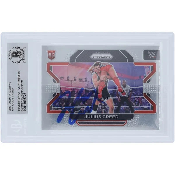Julius Creed Signed 2022 Panini Prizm #75 Rookie Card | Beckett Authenticated
