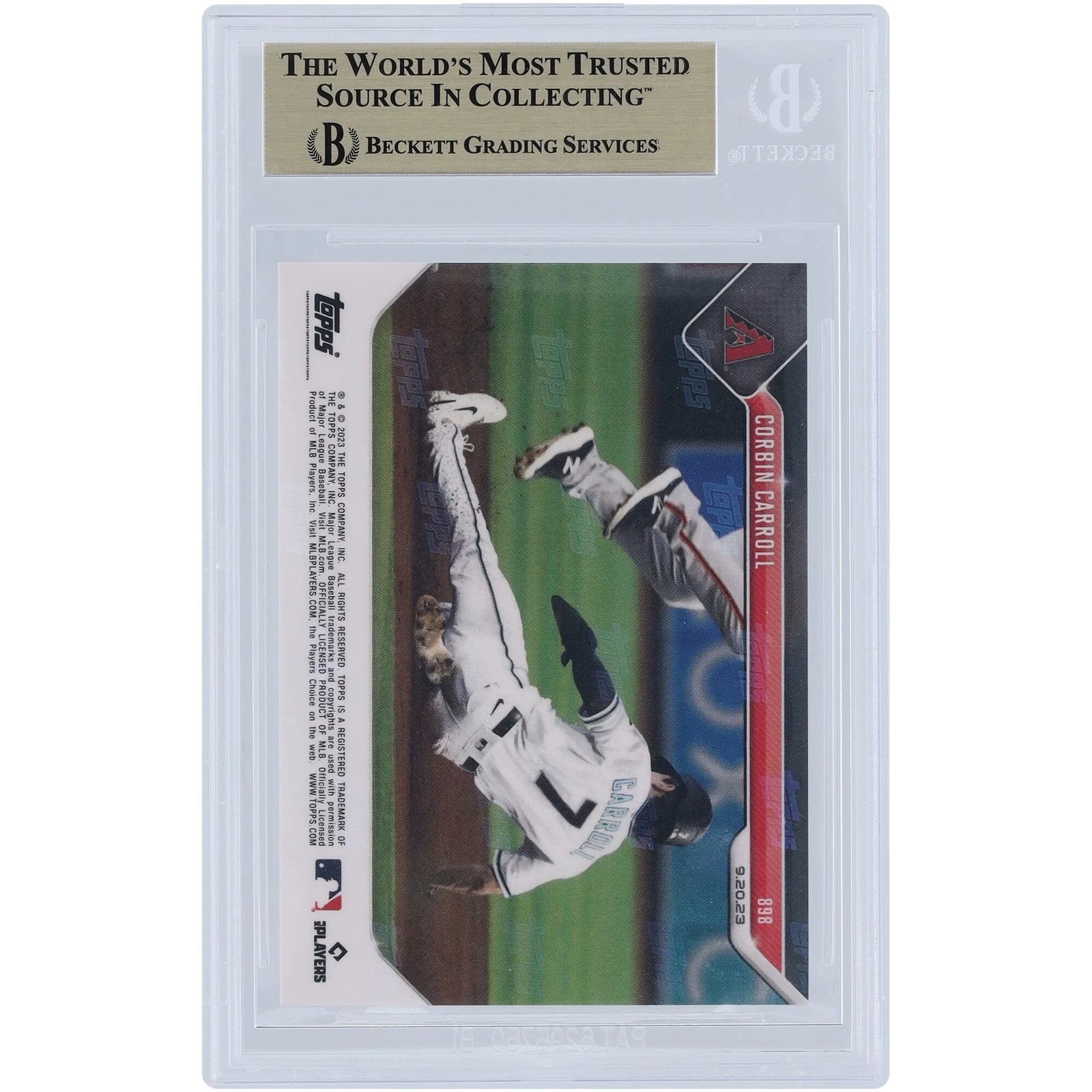 Corbin Carroll 2023 Topps Now Rookie Card #898 | BGS 9.5
