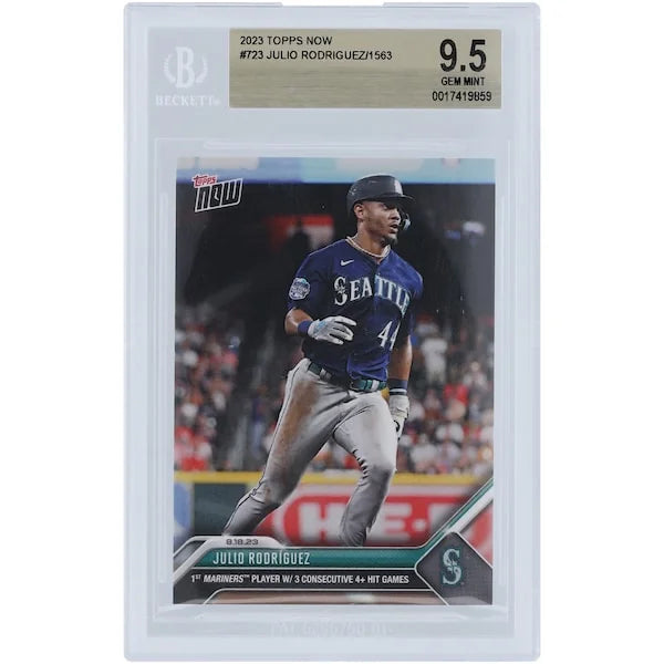 Julio Rodriguez 2023 Topps Now #723 Card | BGS 9.5 Graded