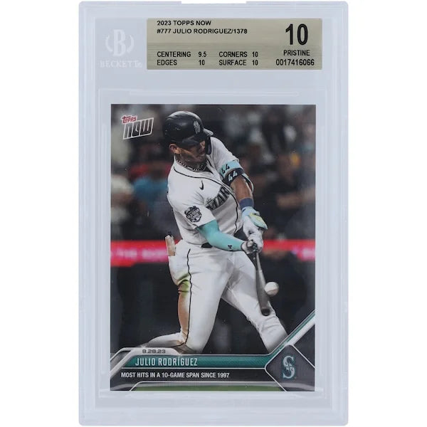 Julio Rodriguez 2023 Topps Now # 1997 777 777 Card | BGS 10 Graded