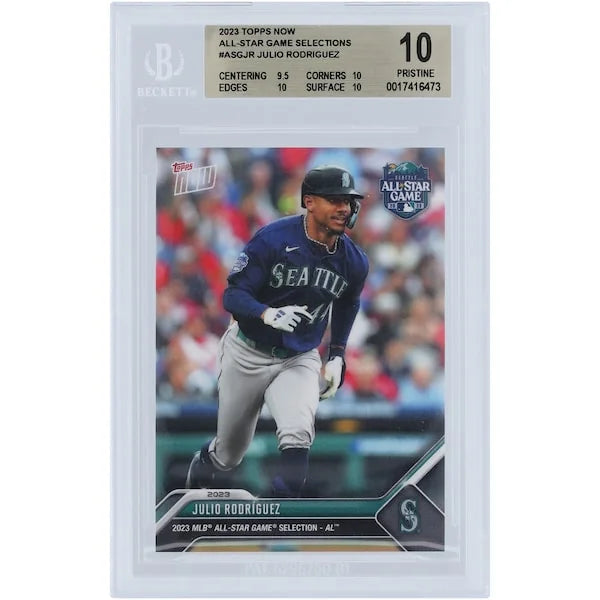 Julio Rodriguez 2023 Topps Now All-Star Card | BGS 10