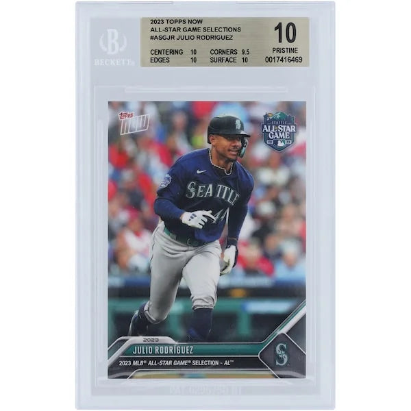 Julio Rodriguez 2023 Topps Now All-Star Card | BGS 10 Graded